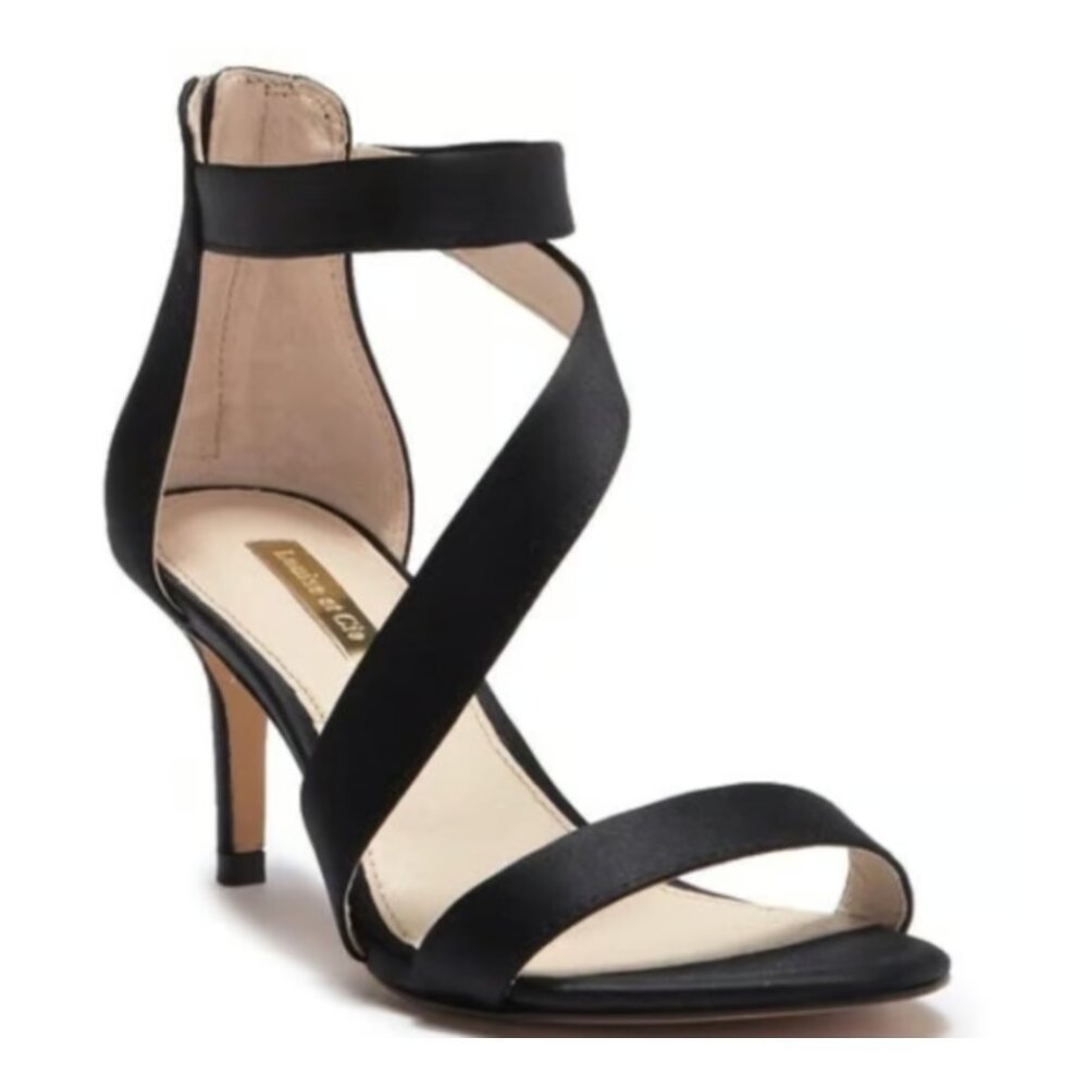 Louise et Cie Black High Heel Sandals - Hilio